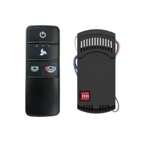 A25-tx028c Uborsy Rc-73t&rc-73r Universal 3-speed Ceiling Fan Remote Control Kit Replacement For H