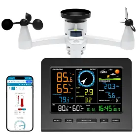 Ws0366 Urageuxy Wifi Weather Stations Wireless Indoor Outdoor Home Station