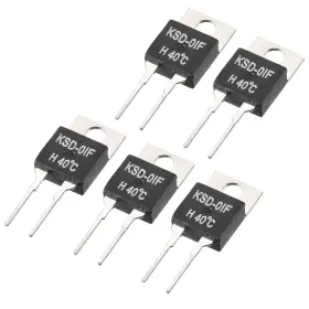 Ksd-01f Uxcell 714998890573 5 X Thermostat Temperature Controller 40 N.o Normal Open
