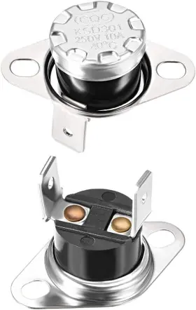 A18110700ux0294 Uxcell Thermostat 40 C/104 F 10a Normally Open Snap Disc Temperature Switch 2pcs
