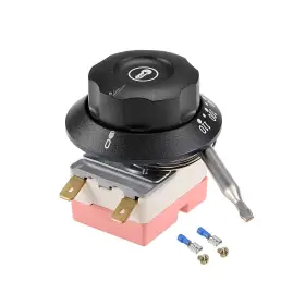 A20092300ux0136 Uxcell Nc 250v 16a 110c Temperature Control Switch Capillary Thermostat For