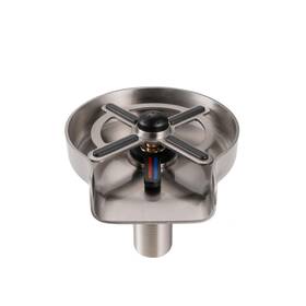 Vancoco Rinser-9/16in Hot And Cold Water Sink Cup Washer 304 Stainless Steel Glass Rinser Fo