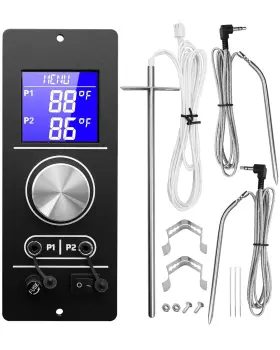 1018zszkjq12 Vaticas Upgraded Thermostat Controller Barbecue Digital Smoke Fit For Camp