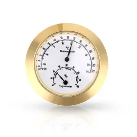 Vbestlifeimfch80tob-01 Vbestlife Round Thermometer Hygrometer Indoor/outdoor Guitar Dig