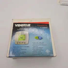 T1050 Venstar 099053910501 New Old Stock Residential Digital Thermostat 5 2 Day Programmable