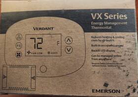 Verdant Vx3-tw-w New Wireless Thermostat With Occupancy Sensor - White