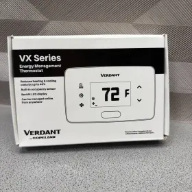 Vx4-tr-b Verdant Vx Series Wired Thermostat