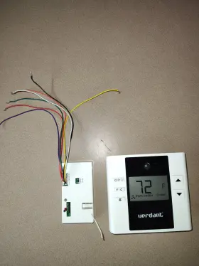 Vx900-tw Verdant Act Wireless Thermostat With Occupancy Sensor