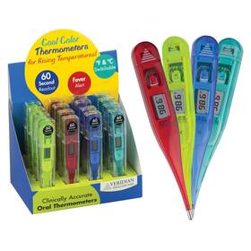 Veridian Healthcare 08-301vc Handheld Fahrenheit/celsius Digital Thermometer Display Kit