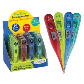 08-301vc Veridian Healthcare Handheld Fahrenheit/celsius Digital Thermometer Display Kit