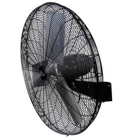 Vie Air 711181486858 30 Inch Black Tilting Mountable Heavy-duty Commercial Strength Oscillating Wall F