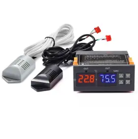 Stc-3028 Vigela 709686963769 Ac110 230v All-purpose Temperature And Humidity Controller With Dual
