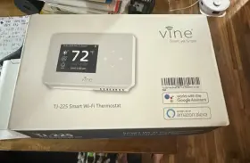 Tj-610e Vine 755580850421 Programmable Smart Home Thermostat