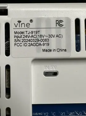 Tj-919t Vine Programmable Thermostat For House With 4.3 Inch Touch Screen Wifi Smart Hom