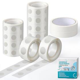 Vitever Bgt001 Wall-safe Balloon Glue Dots Set 1200 Pcs 12mm Removable Points With 131