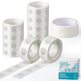 Bgt001 Vitever Wall-safe Balloon Glue Dots Set 1200 Pcs 12mm Removable Points With 131
