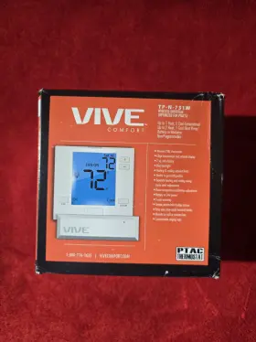 Tp-n-731w Vive New Comfort Thermostat With Occupancy Sensor Brand In Box