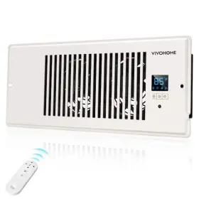 Vivohome 717325645204 4 Inch X 10 120 Cfm Wall Mounted Quiet Smart Register Booster Fan