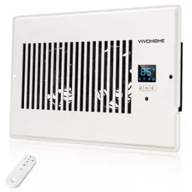 Vivohome 717325645266 6 Inch X 10 120 Cfm Wall Mounted Quiet Smart Register Booster Fan