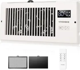 Vh1850 Vivohome Quiet Register Booster Fan With Opening 4 Inch X 10 - Smart Thermostat