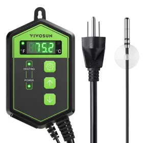 330101 Vivosun Digital Heat Mat Thermostat Controller 40 108 F 1000w For Reptile