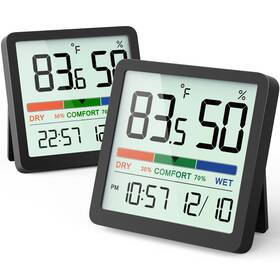 Vocoo Vcus5253b Humidity Gauge Indoor Thermometer - Digital Sensor Room