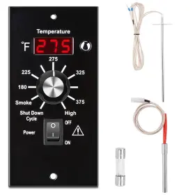 Hg0214-mad Wadeo Digital Thermostat Controller Kit Replacement Part For Traeger Wood Pel