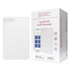 Warmlyyours 445043026021 Njoy Led Wifi And Programmable Thermostat With Floor Sensor