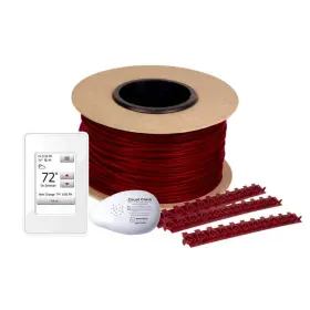 Tct120-ow-375 Warmlyyours 375 Ft. Cable System With Wi-fi Touch Screen Thermostat