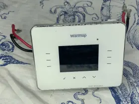3ie-05-wh-02 Warmup 3ie Thermostat -white Used
