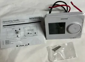 Tempo-cw-01 Warmup Tempo Cw-01 Digital Programmable Thermostat For Underfloor Heating New