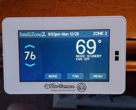Water-furnace Tpcc32u03wwfi Water-furnace Communicating Thermostat For 3 5 7 Series