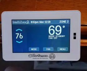 Tpcc32u03wwfi Water-furnace Communicating Thermostat For 3 5 7 Series