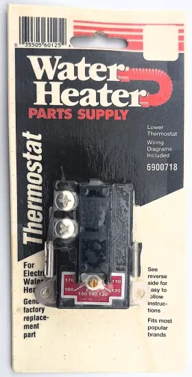 Water Heater Parts Supply 035505601254 Vtg Universal Thermostat For Electric Heaters Thermo-o-disc Factory Sealed