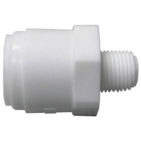 Watts Pl-3004 Pipe Adapter 1/4 X 1/8 In Compression Mpt Plastic 150 Psi Pr