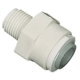 Pl-3007 Watts Pipe Adapter 1/4 X 1/2 In Compression Mpt Plastic 150 Psi Pr