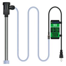 We Dailyheater We2000w-316-85c-001 2000w Fully Submersible Water Heater Of Bathtub And Swimming Pool Portable
