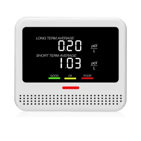 Sa-010 Wgrlit Digital Radon Detector - User-friendly Desktop Device With Hd Lcd Display 2-