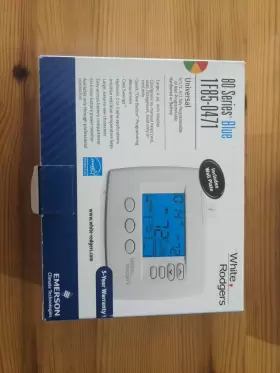 1f85-0471 White 80 Series Blue And Rogers Thermostat