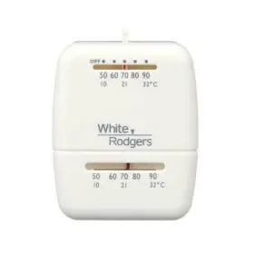 01c21-101s1 White-rodgers 01c21 101s1 Mechanical Cool Only Thermostat H 1 C Hardwired