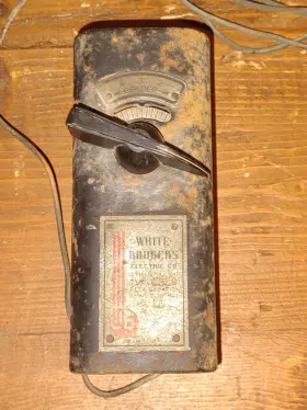 1329 White Rodgers Vintage Rogers Refrigeration Temp Control Thermostat With Bakelite Knob