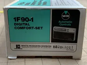 153-2565 White-rodgers 1f90-51 Digital Comfort Set Heating Cooling Thermostat