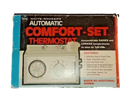 1f76-1 White-rodgers Automatic Comfort-set Thermostat Heat Cooling Solid State