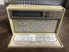 1f94-71 White-rodgers Seven Day Heat Pump Comfort Set Ii Digital Thermostat