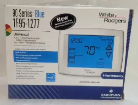 1f95-1277 White-rodgers 90 Series Blue Multi Touchscreen Programmable Thermostat