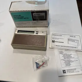 1f97-51 White-rodgers New Seven Day Comfort Set Ii Pre-programmed Thermostat Nos