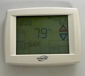 1f99ct-1291 White-rodgers 7-day Touchscreen Thermostat