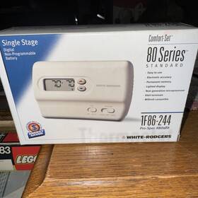 White-rodgers 786710102127 1f86-244 80 Series Non-programmable Thermostat Open Box