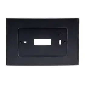 Sa5b White-rodgers Wall Plate For Sensi Touch Wi-fi Thermostat Black