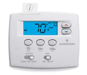 1f86ez-0251 White-rodgers W1f86ez0251 Non Programmable Easy Set Digital Thermostat